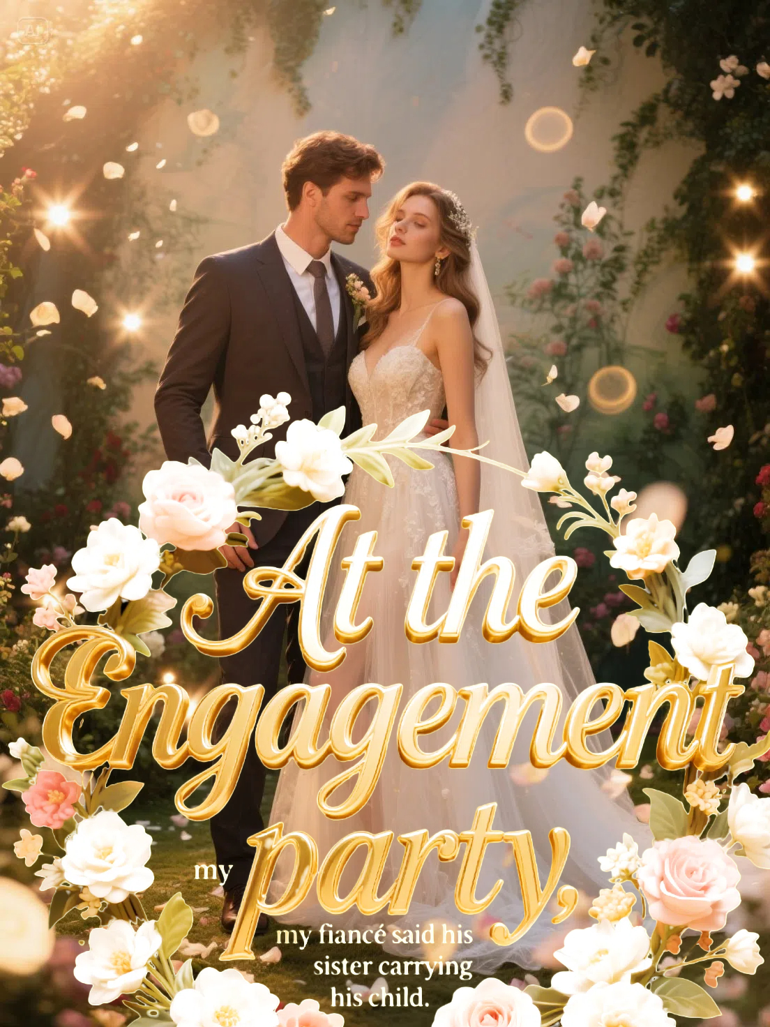 At the engagement party, my fiancé said his sister carrying his child
